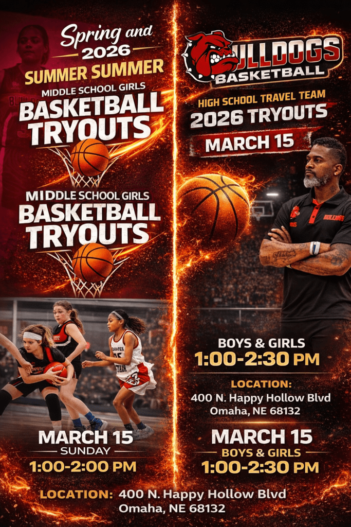 Spring/Summer AAU Youth Basketball Omaha Tryouts